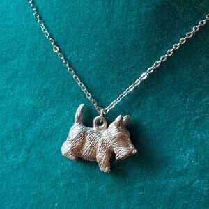 Scotty Dog Pendant Necklace by Spoon